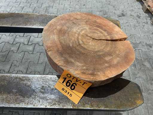 Rosewood disc, Thickness 70mm, Ø 350mm