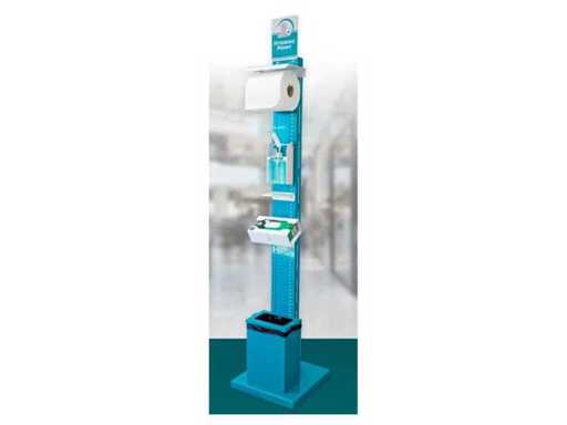 Stazione igienica / supporto + accessori (18x)