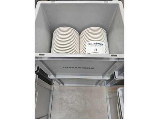 Bonna - Porcellana: piastra (100x)