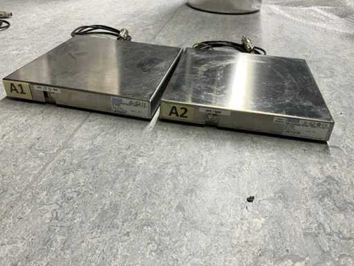 Wika GCS-1-A Scară de precizie pentru cilindri de gaz (2x)