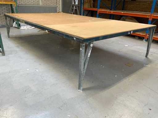 Tavolo da taglio tessile