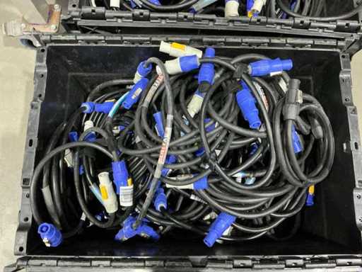 Powercon loop-through cable (70x)