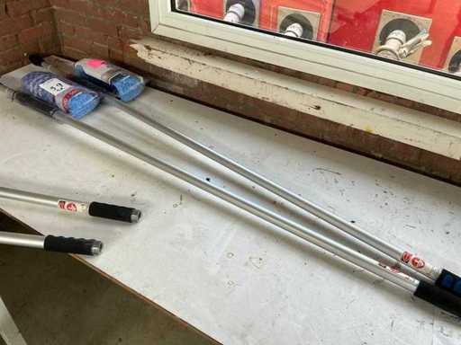 TalenTools 200/500cm Wasborstel met telescopische steel (2x)