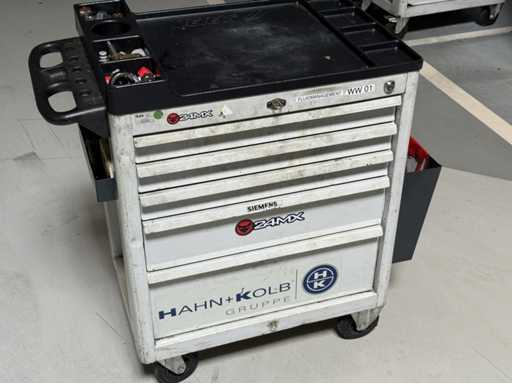 HAHN+KOLB Chariot à outils avec contenu