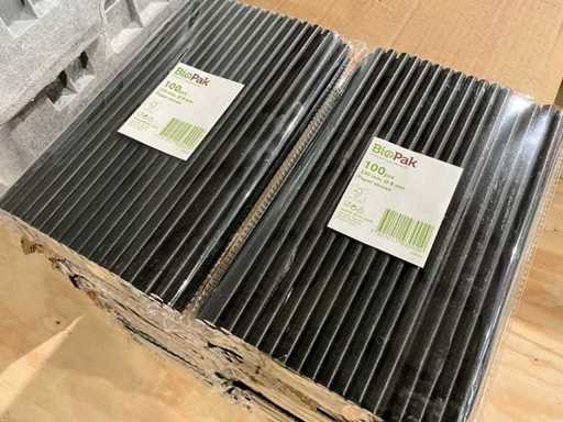 BioPak - Pak straws (38x)