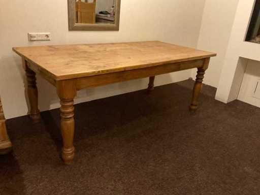 Sosna stołu jadalnego 200x100 cm