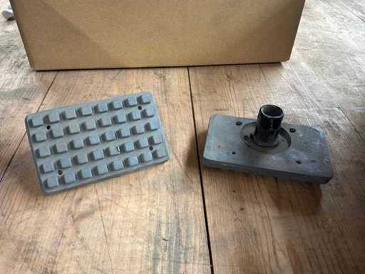 Piastra di supporto in gomma (18x)