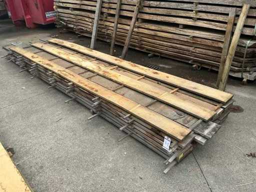 Oak planks 22 mm 0.486 m3