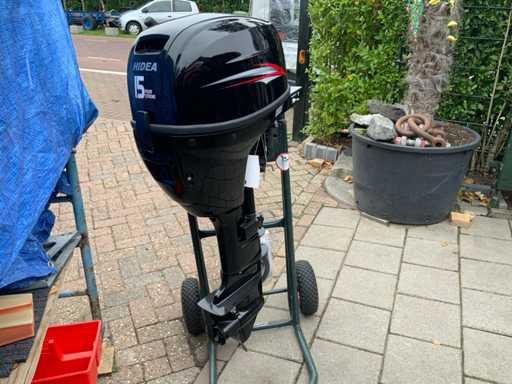 Moteur hors-bord Hidea de 15 ch avec télécommande 