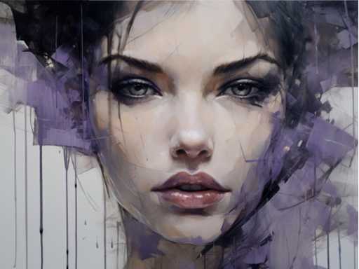 Mixed media/acryl op doek Maria Strabel ‘Che’