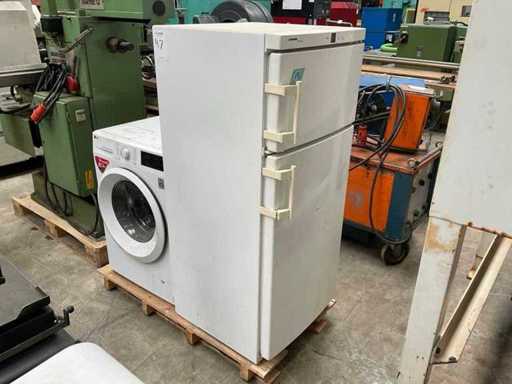Liebherr Premium CTP 2553 Kühl-Gefrierschrank und LG F4J5TN32 Waschmaschine