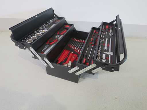 Boîte à outils HBM PROFI 85 remplie