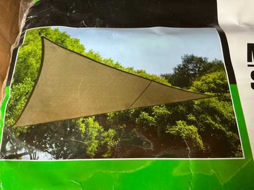 MaxxGarden 88653 Vela ombreggiante 'Triangolo' (135x)