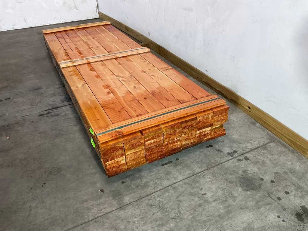 Deska tarasowa Douglas 300x14,5x2,7 cm (20x)