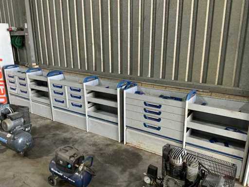 Rackage de véhicules utilitaires Sortimo (3x)