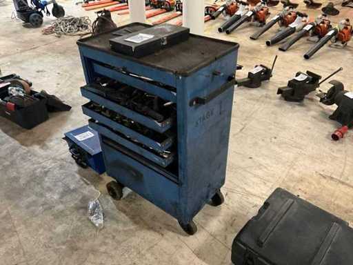 Carrello degli attrezzi Emsta inclusi contenuti