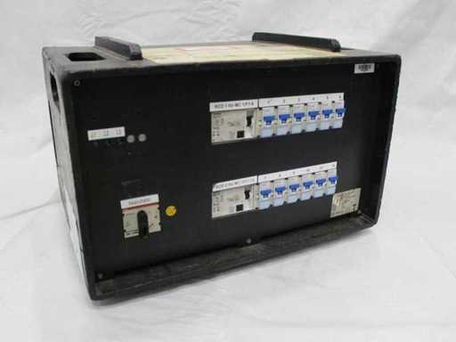 Strom-VT 063A -> 2xHarting / 12xSchuko / 2xFI / Wentylator