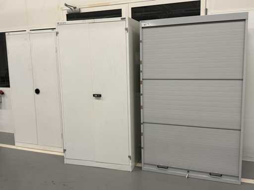   3 workshop cabinets