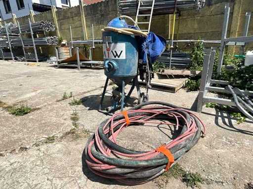 2012 Comet CS80 Mobile Sandblaster Various Jobs
