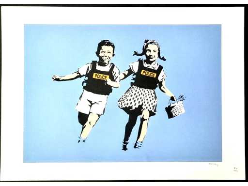 Litho Banksy ‘Wrong War’