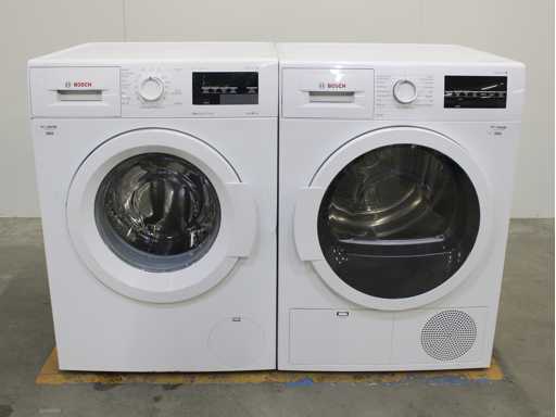 Bosch Series|6 VarioPerfect EcoSilence Drive Waschmaschine & Bosch Series|6 Wäschetrockner