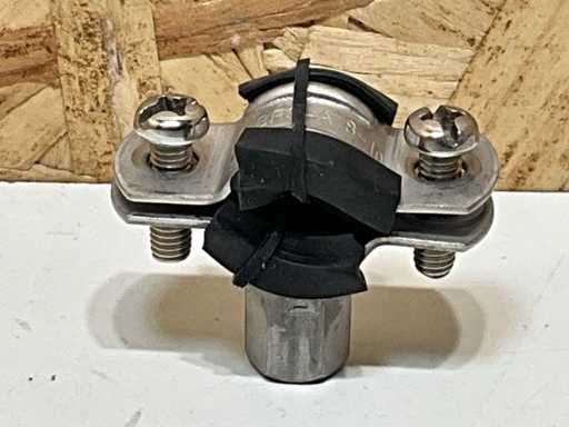 Flamcofix BRS-A Collier de serrage en acier inoxydable BRS-A M8/10 Ø8-10mm avec incrustation (260x)