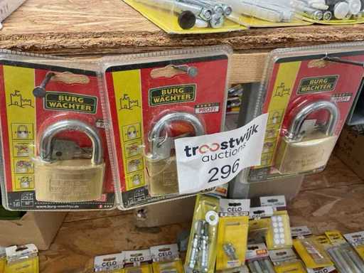 3 Vorhängeschlösser