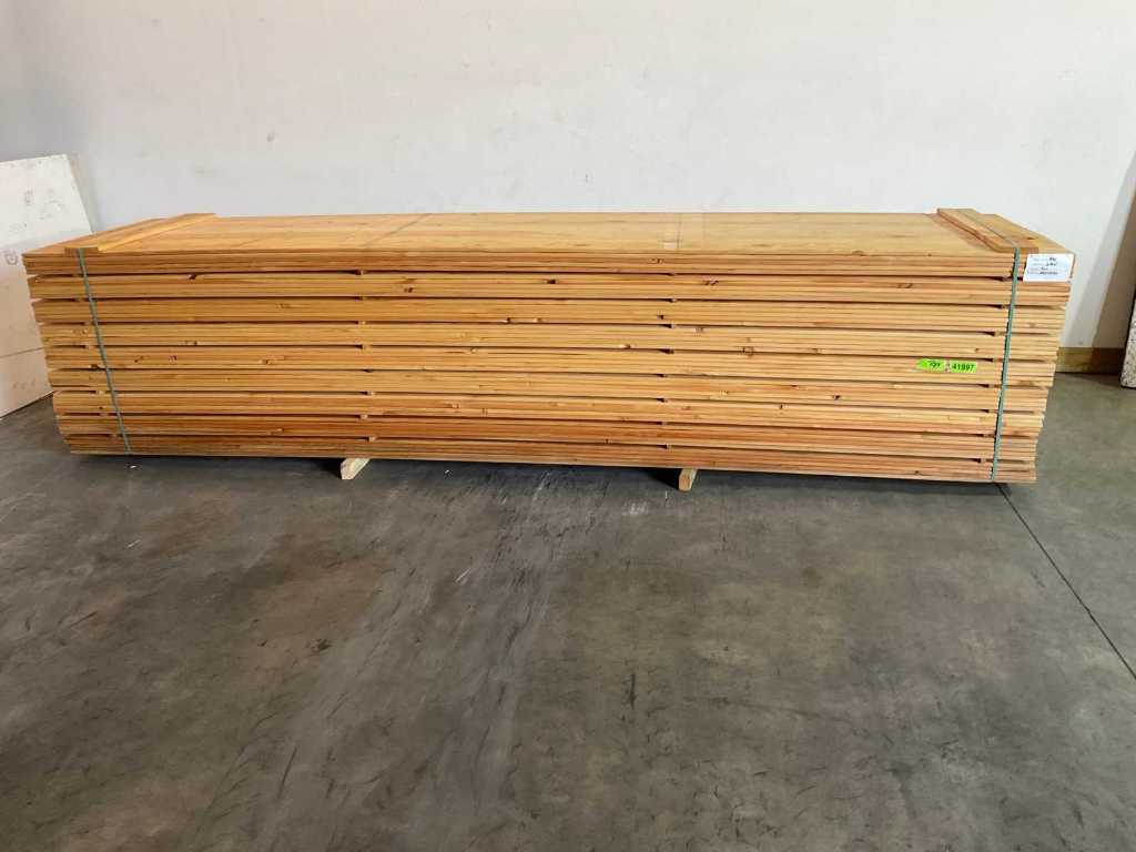 Douglas fir shelf 400x14x1.7 cm (50x)