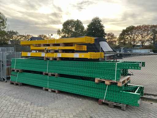 Partij zware palletstelling