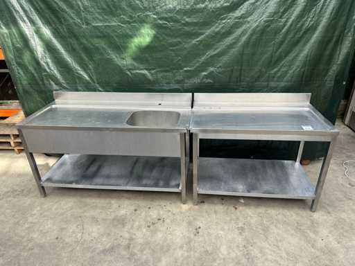 Supply & discharge table