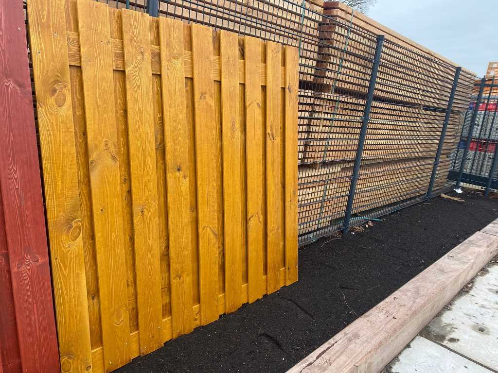 Fence Oak color coated 180x180cm (14x)