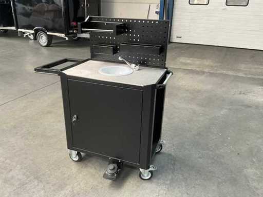 Mobiele handwas-/servicestation