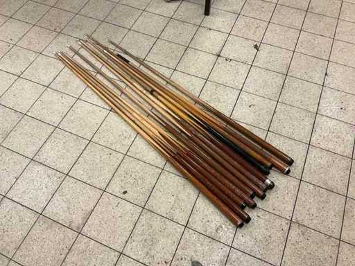 Queues de billard (12x)