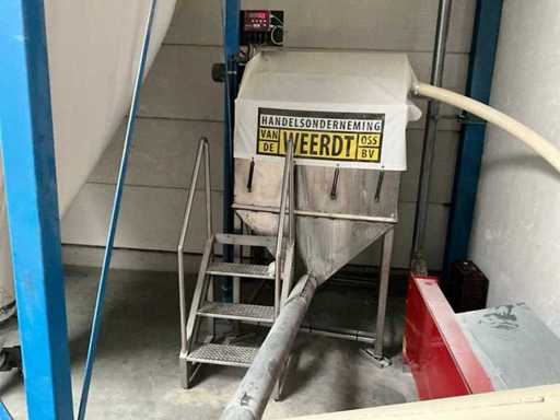 Silo de recogida con unidad de pesaje (C)