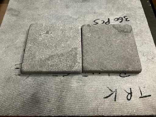 Carrelage de jardin en pierre naturelle en pierre bleue chinoise