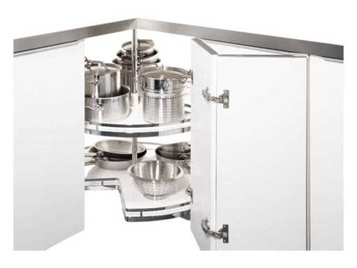 Cabinet de carrousel Kesseböhmer trois quarts