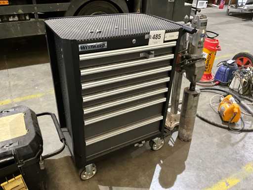 WESTWÄRTS 7-Schubladen-Werkzeugwagen