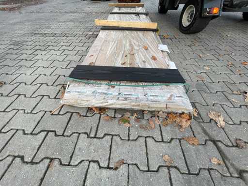 Batch of coated Douglas