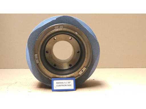 Reishauer RZ 400 / 800 / 1000 - Module 5 EW 20° 5GG Cubitron - Draagflens inclusief slijpschijfflens
