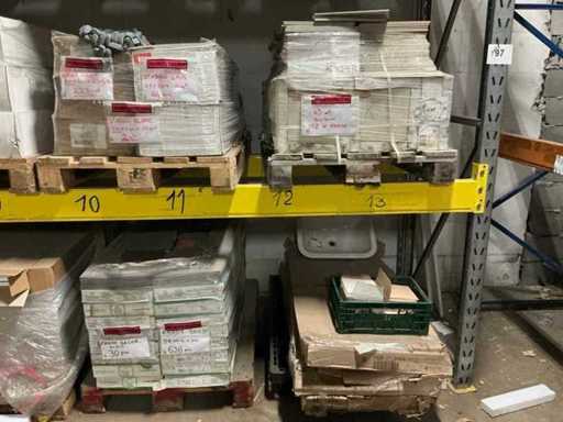 Batch of ceramic tiles