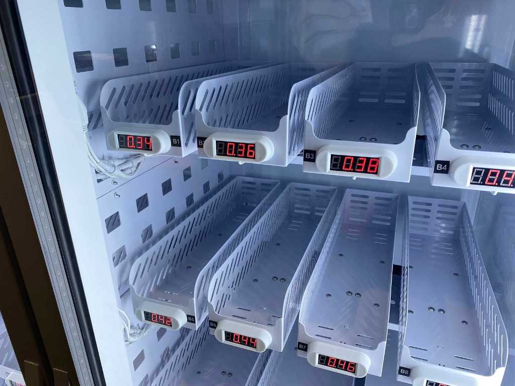 Micron - Doppeltür - Smartfridge - Verkaufsautomat