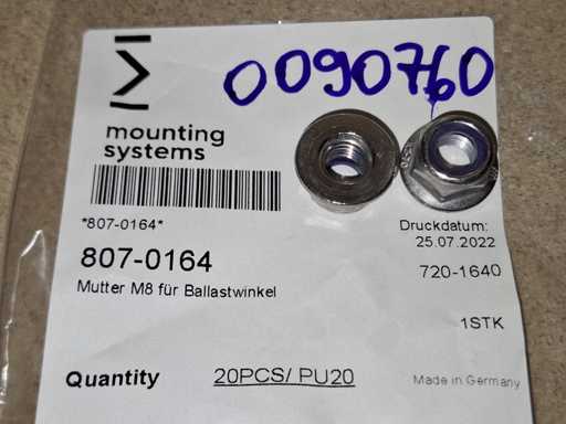 M8 MS - Fixtures MS3 PV, mounting systems