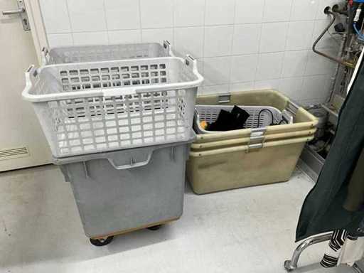 Mobile wash barrel (2x)