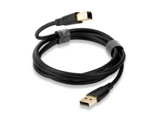 QED USB (A-B) 5m kabel (5x)