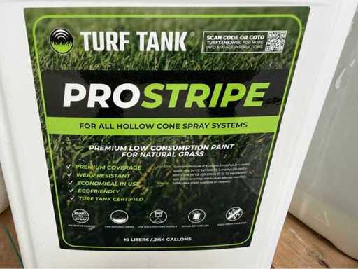 Turf Tank ProStripe RTS Belijningsverf 10 Liter – Nieuw op Pallet (37x)