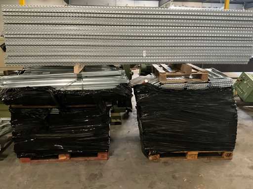 Metalsistem - S1/2 - Legbordstelling 20 meter (300cm hoog)