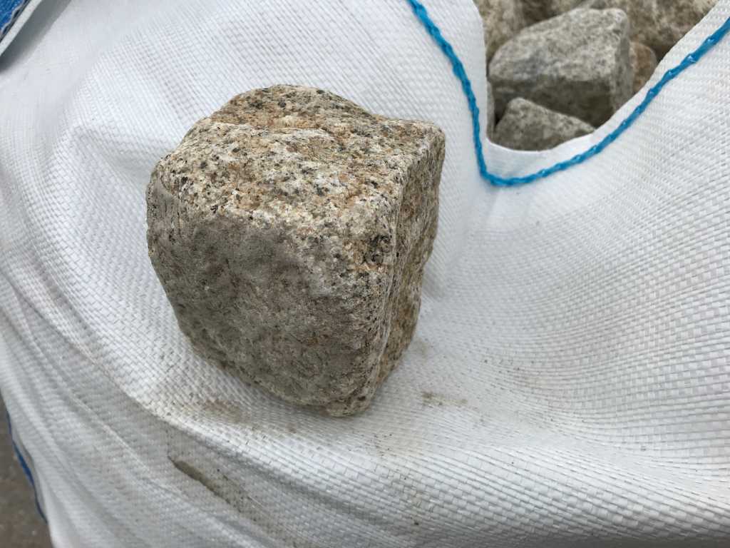 Natuursteen mozaïek kasseien 48m2