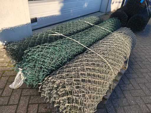 Heras - Partij 3 Rollen Gaas ca 50 mtr 180cm hoog