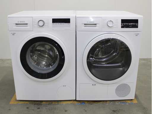 Bosch Serie|4 EcoSilence Drive Wasmachine & Bosch Serie|6 Wasdroger