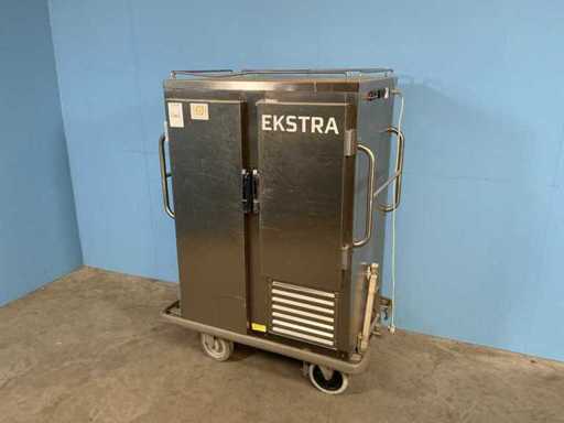 Gastronomic assembly A/S Refrigerated and heated transport trolley